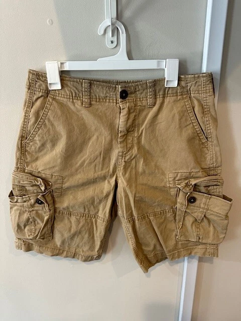 Men's Brown Aéropostale Cargo Shorts Size 30 #W8