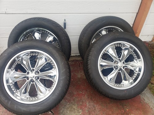 325 50r22 tires And 22x10 Chip Foose Rims - Picture 8 of 8