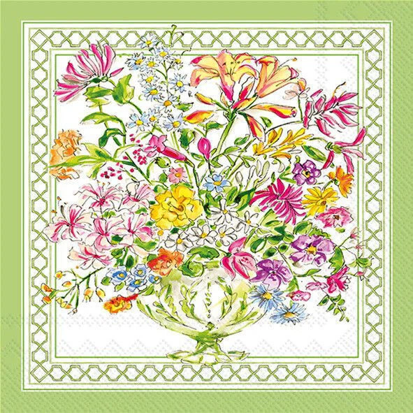 Boston International Botanical Cocktail Napkins