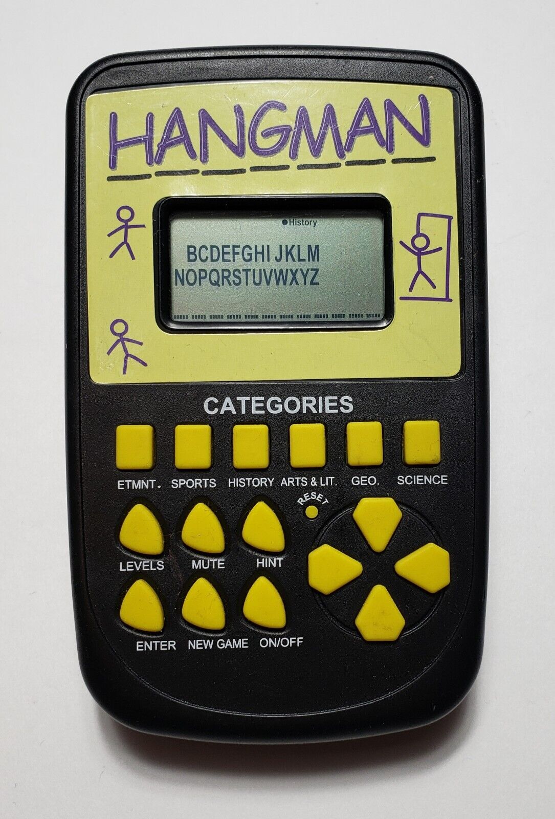 Bạn đã từng vui chơi với những trò chơi cầm tay thời cổ đại? Retro Hangman Handheld Digital Video Game sẽ khiến bạn chìm đắm trong ký ức tuổi thơ với giao diện đẹp mắt và hình ảnh sống động. Điều đặc biệt là bạn sẽ được thử thách bởi trò chơi hangman đầy kịch tính, chắc chắn sẽ tạo ra những trải nghiệm tuyệt vời.