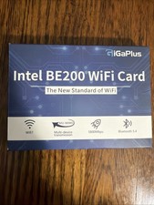 WiFi 7 Wireless Card Intel BE200 NGW, Bluetooth 5.4, 5800Mbps M.2/NGFF Network