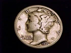 1926-S  Mercury Dime,  Good to almost Very Good  in Grade.
