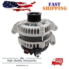 Alternator For Ford F-250 Super Duty F-350 Super Duty 13-22 6.2L 200A 12V CW 6G