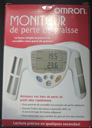 Monitor de pérdida de grasa OMRON HBF-306C BLANCO ¡Lectura precisa en solo segundos! (B) - Imagen 2 de 6