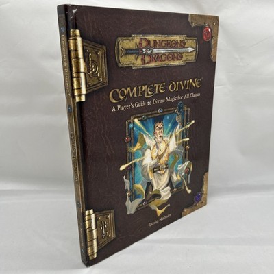 Dungeons & Dragons Complete Divine HC 1st Print Hardcover 2004 D&D Players Guide
