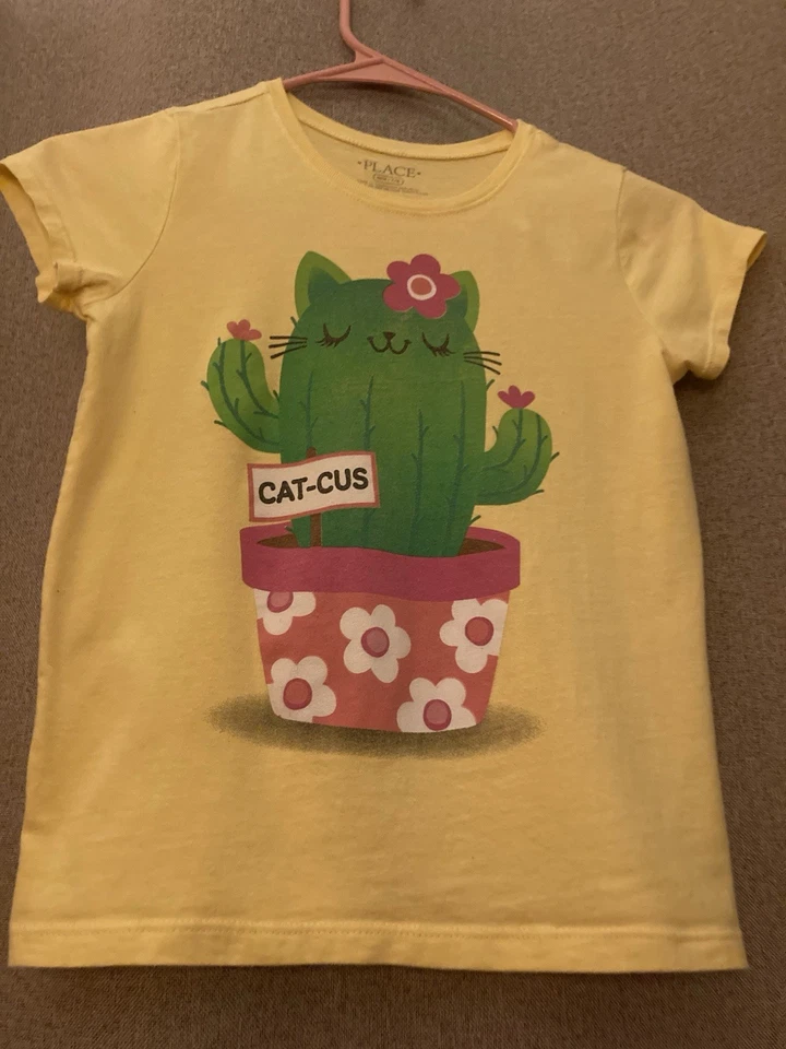 Girls/kids Sz 7/8 Clothing Lot= 9 : 8 Cotton T-shirt’s 1 Shorts Old Navy ,Place - Image 2 of 4