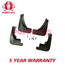 Easy Fit Mudflaps Front Rear For Skoda Octavia 2018-2023 Poppy