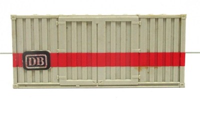 Spur H0 Bulk-Containermodell DB grau 20ft (1:87)(133-6)