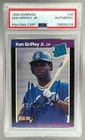 135032133 Ken Griffey Jr 1989 Donruss #33 On Card Auto PSA DNA AUTH