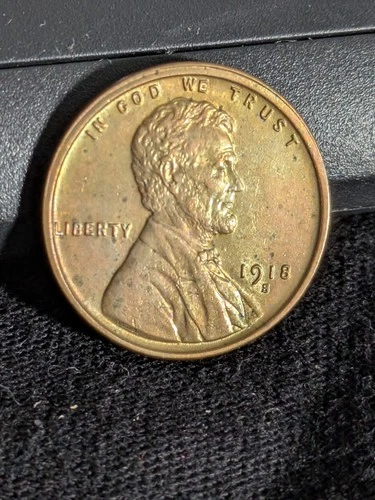 1918-S Lincoln Wheat Cent Unc. BU MS+++