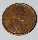 1917 D Lincoln Wheat Cent, In Fine Condition