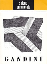 GANDINI Marcolino, Catalogo. Galleria Salone Annunciata, Milano, 1966
