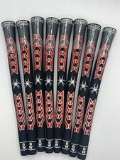 New 8 Black Widow Fusion Golf Grips Standard Black/Red