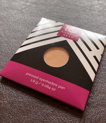 Makeup Geek Eyeshadow Peach Smoothie Matte Pressed Single FREE SHIPPING 1.8g - Picture 2 of 4