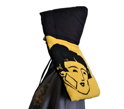ふくふく1 WWII Japanese Air Raid Hood - BOKU ZUKIN Hiroshima Protection