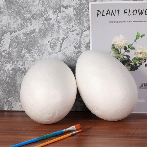3PCS Spring Eggs Chicken Egg Strofoam Cones Diy Eggs Ornaments - Picture 2 of 12