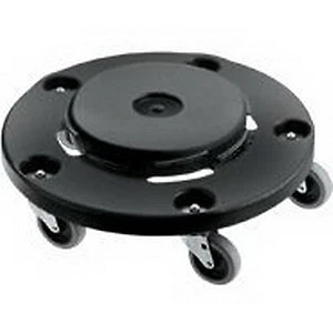 RUBBERMAID COMMERCIAL PRODUCTS Rubbermaid 640-2640-BLK Brute Dolly for 2620, 2632, 2643, 2655 Containers, Black