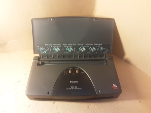 Canon BJC80 portable printer used, Parallel interface, no Power On TEST - Picture 5 of 12
