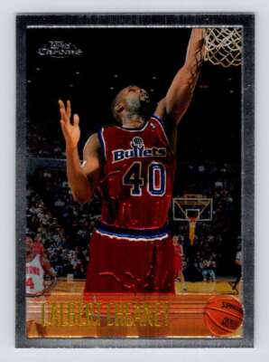 1996-97 Topps Chrome #89 Calbert Cheaney (High Grade) a