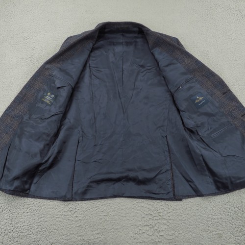 Brooks Brothers Blazer Mens 42R Regent Fit Cerruti Basketweave Sport Coat Jacket - Picture 8 of 18