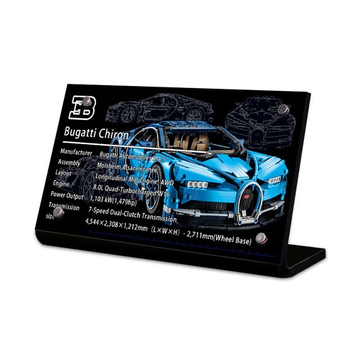 Display Plakette Ständer für Lego 42083, MP10 - Bild 1 von 3