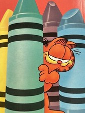 1989, NOS - Garfield - Golden Big Color Activity Book, USA 11  X 8  - BRAND NEW