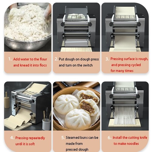 Stainless Steel Rolling Dough and Kneading/pressing Machine Noodle Machine - Picture 4 of 17