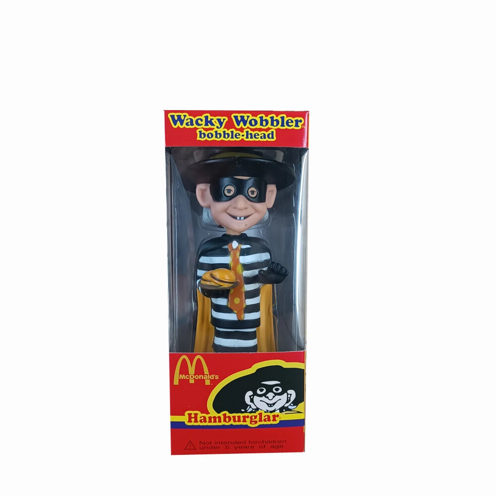 Hamburglar Ronald McDonald Bobble Head Shake Wacky Wobbler
