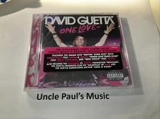 One Love [PA] by David Guetta 2010 Version Brand New Factory Sealed