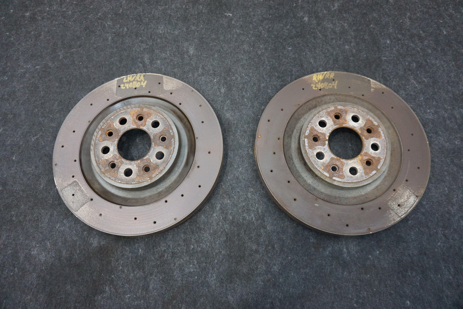 Set 2 Rear Left Or Right Brake Disk Rotor 670031771 Maserati Ghibli M157 2017+