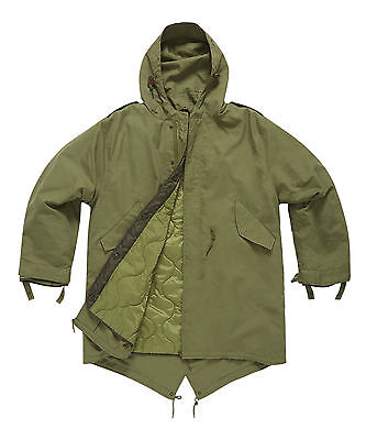 M51 Vintage Retro Fishtail Parka With Quilted Liner Sizes XS M51 Vintage Retro Fishtail Parka With Quilted Liner Sizes XS