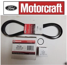 CROWN VICTORIA MARQUIS TOWNC 06-2011 MOTORCRAFT WATER PUMP, BELT& THERMOSTAT KIT