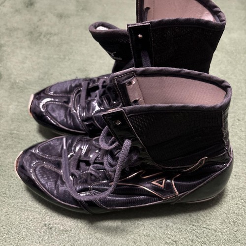 MIZUNO Boxing Shoes Black US 7 ( 25 cm ) Used Japan - Picture 6 of 7