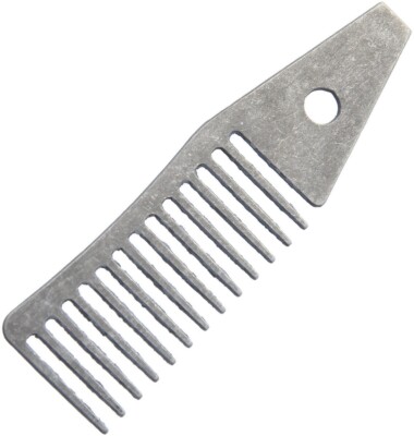 KeyBar Titanium Comb 2.0 Insert Connects To The KeyBar Key Holder As Accessory