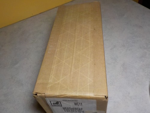 TRACTOR EQUIPMENT EXHAUST WEATHER CAP MUFFLER COVER 3 3/4 3 15/16 WC11 RC160916 - Picture 4 of 4