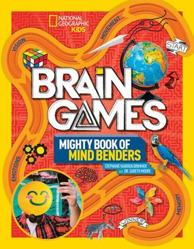 Brain Games Mighty Book of Mind Benders by Gareth Moore - Used Good