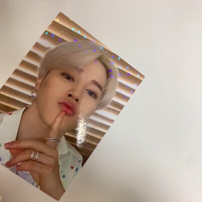 BTS JIMIN LOVE YOURSELF SPEAK FC Limited Official Photo Trading