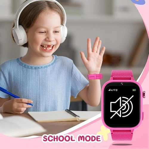 Kids Smart Watch Game Watch 4G With Two-Way Talk SOS GPS For Boys Girls Gift - Picture 35 of 36
