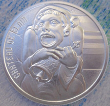 1 oz. CHATEAU DE BLAIN Gargoyle Series #7 BU rounds .999 fine silver
