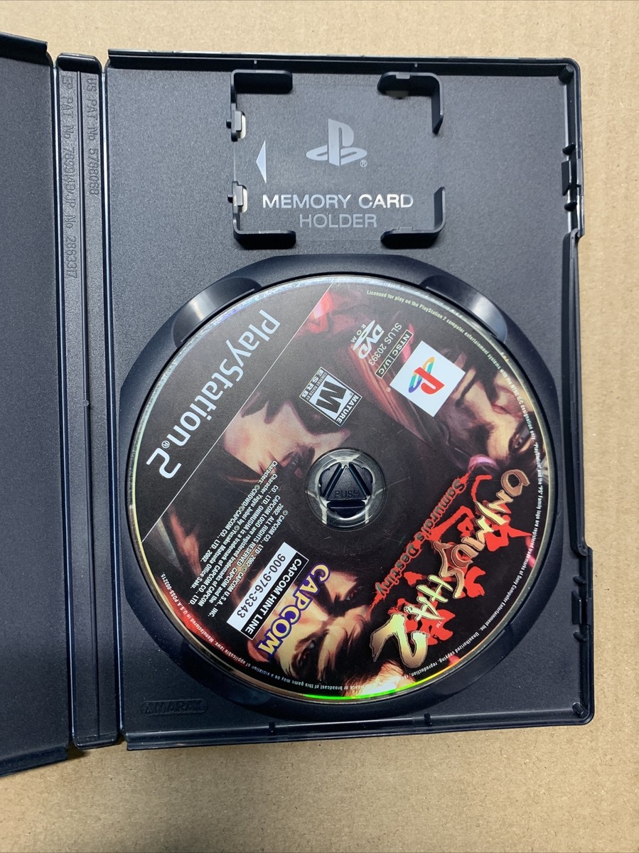Onimusha 2 Samurai's Destiny (Sony PlayStation 2) Black Label PS2