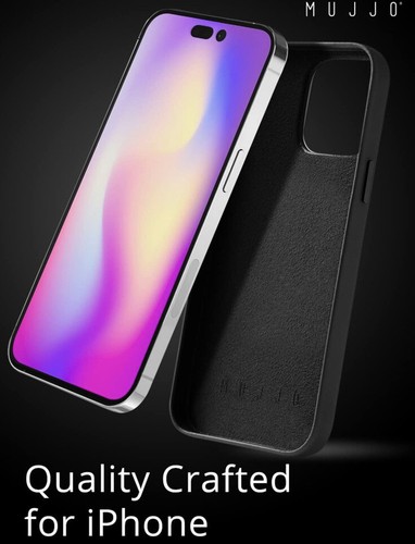 iPhone 15, 14 Pro Max Real full leather Wallet case-Black - Picture 2 of 4