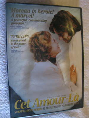 CET AMOUR-LA (DVD, 2001) Moreau, Dayan ~ French Film w/Eng Subs ~ Region 1 MINT!