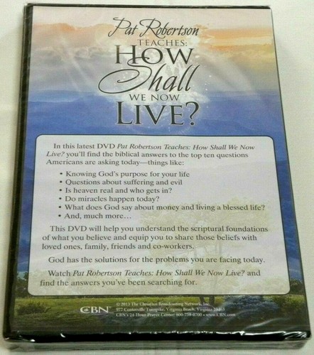 Pat Robertson Teaches: How Shall We Now Live? Christian Broadcasting Network - Picture 2 of 2