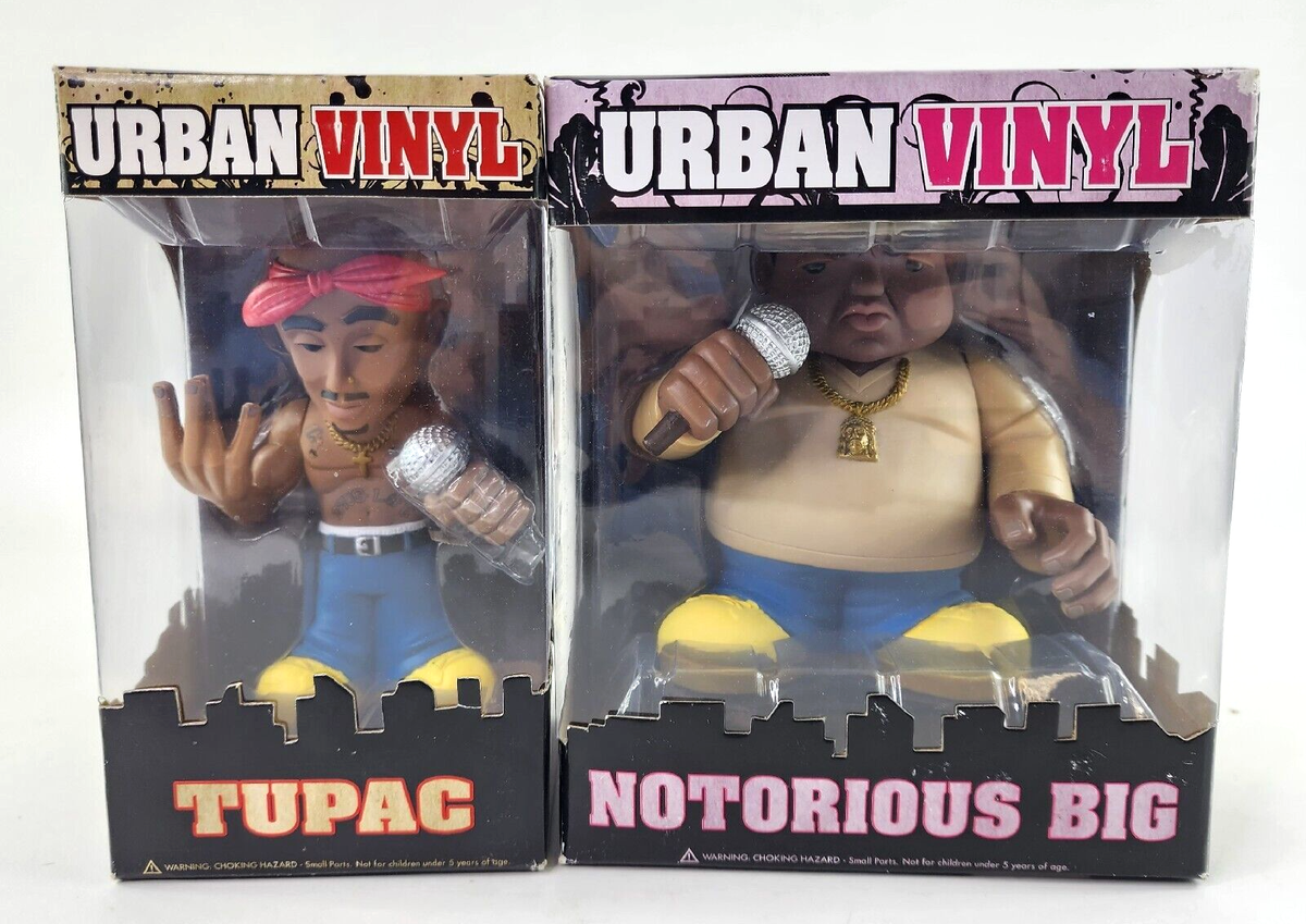 Funko Urban Vinyl TUPAC & NOTORIOUS B.I.G. Vinyl Figure Set Funko Urban Vinyl TUPAC & NOTORIOUS B.I.G. Vinyl Figure Set