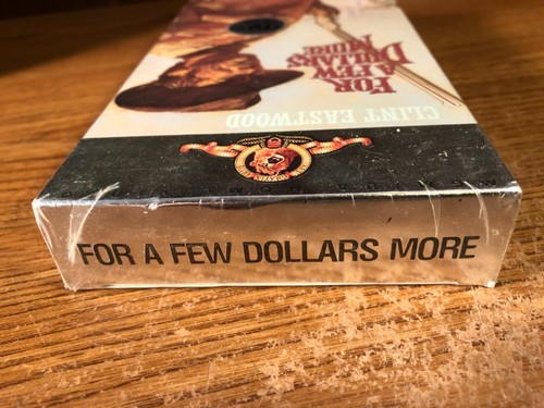 For A Few Dollars More VHS VCR Tape Movie Clint Eastwood Lee Van Cleef Used - Picture 6 of 7