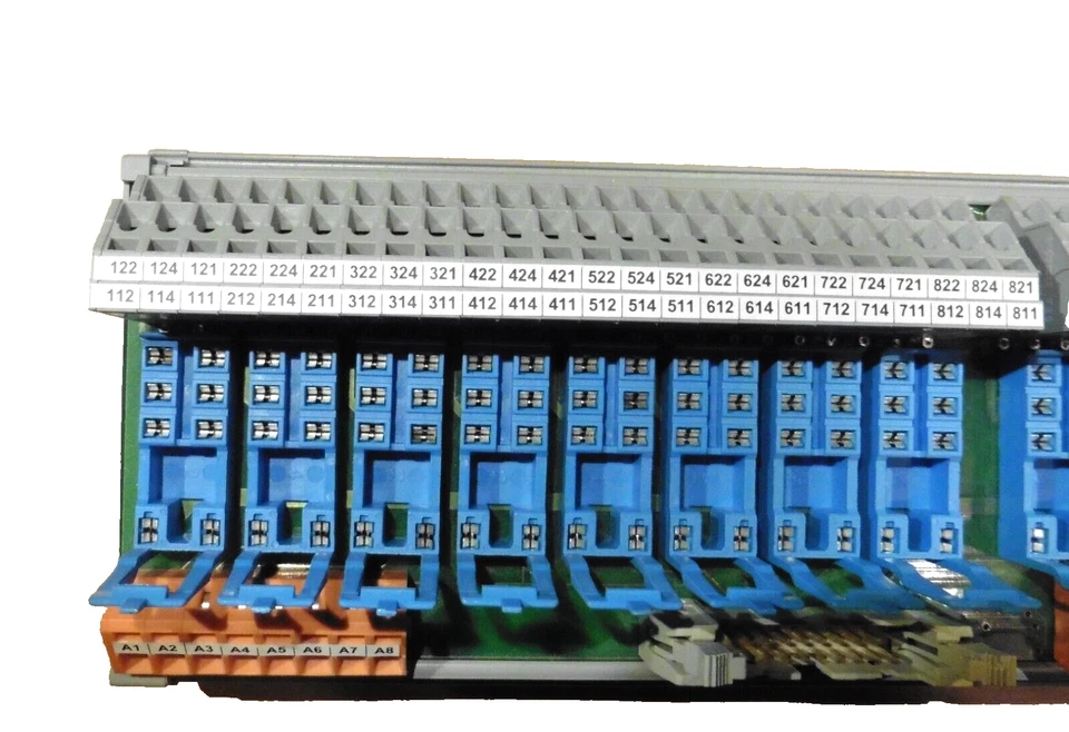 M14652241603 - Module vide pour 16 relais Finder 1 ou 2 RT support rail DIN - Photo 2/4