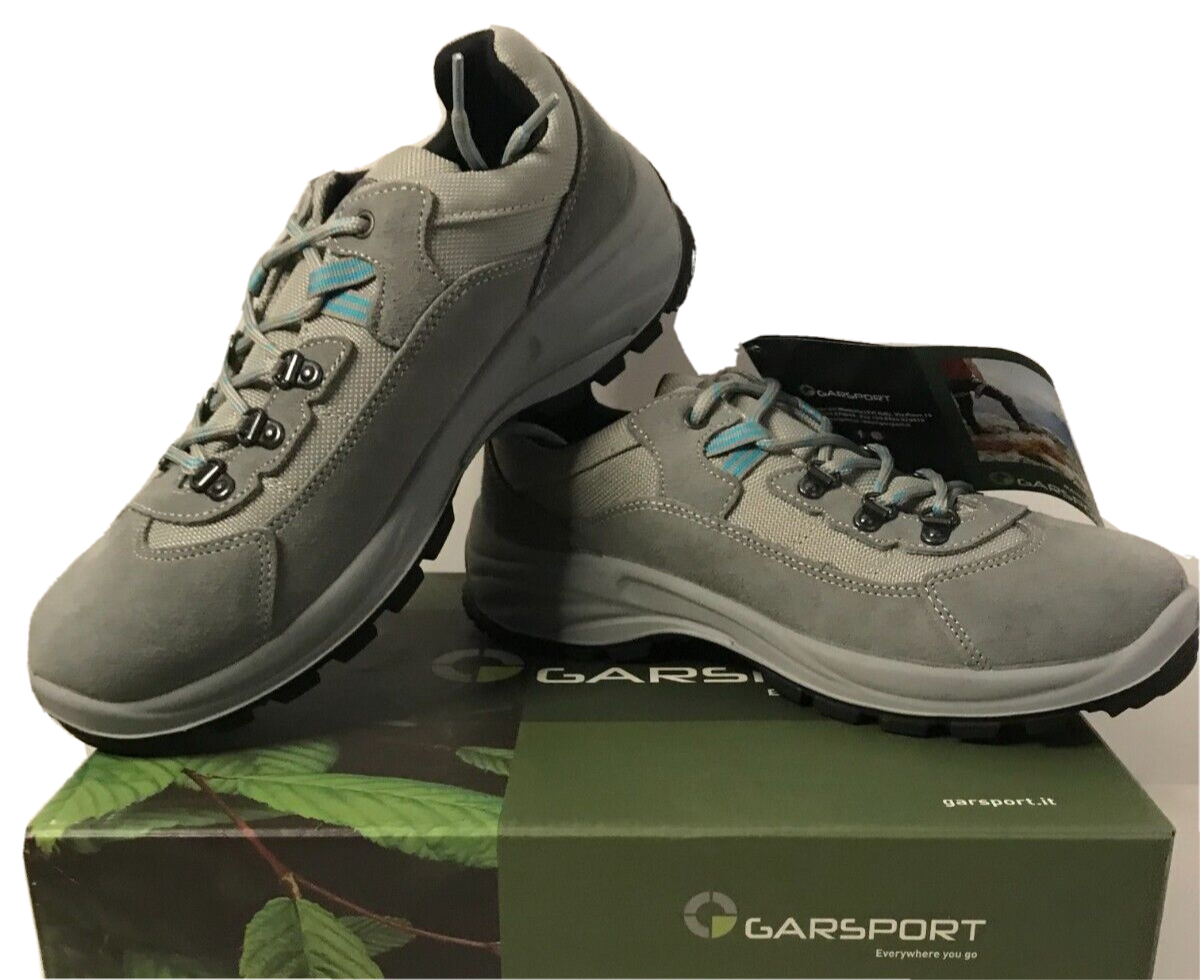 Garsport Mens Sneakers Size 9.5 Suede Hiking Grey Blue Shoes New With Box Grisport Terrain Walking Boot Mens in Grey main image 4