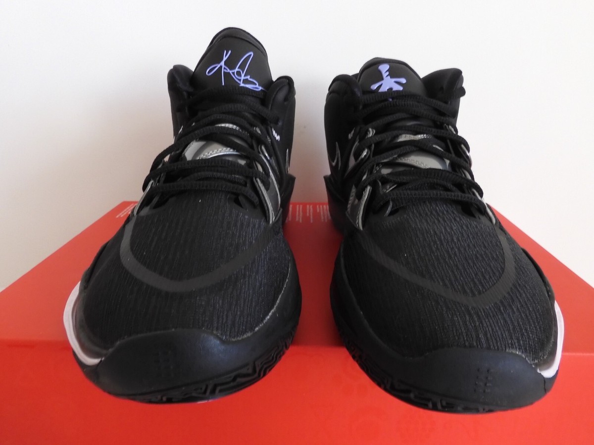 NIKE KYRIE INFINITY BLACK-METALLIC SILVER-CONCORD SZ 11