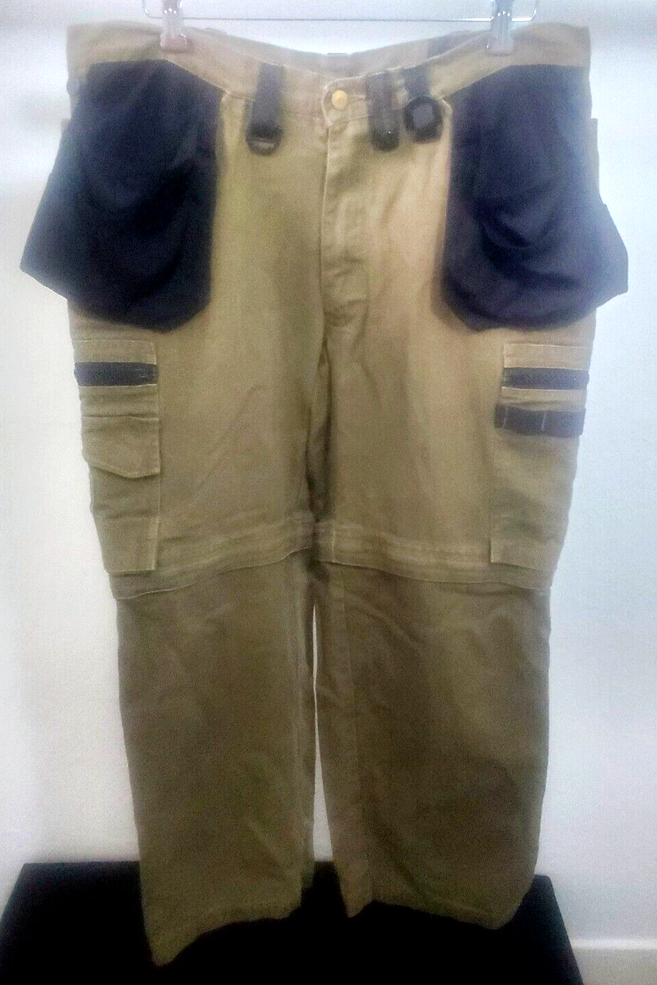 Dunderdon Swedish Carpenter Work Pants/Shorts P7 Zip-Off Leg 36x32  Vtg.90's