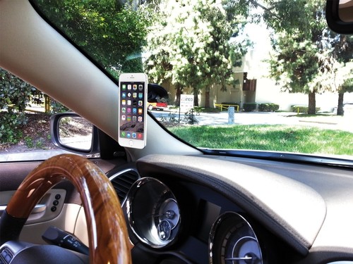 Magnetic Quick-Snap Windshield Car Mount Phone Holder for Samsung Galaxy S8 Plus - 第 6/11 張圖片
